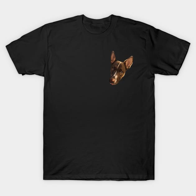 An adorable puppy face. T-Shirt by EnjoyArty